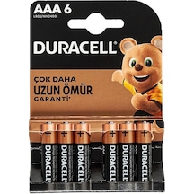 Duracell Basic İnce Aaa Kalem Pil 6'lı