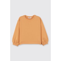 Panço Kız Çocuk Sweatshirt Somon