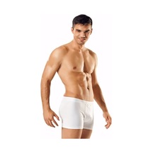 Namaldı Erkek Beyaz 6'Lı Paket Likralı Boxer