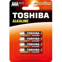 Toshıba LR03 AAA İnce Kalem Alkalin Pil 4'Lü