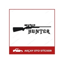 Hunter Avcı Sticker Avcı Oto Sticker Araba Sticker Araç Sticker