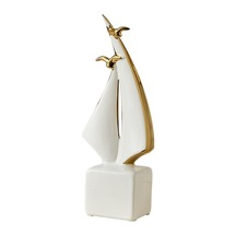 Lijinxu Yelkenli Sanat Heykeli Yaratıcı El Sanatları Stil-b