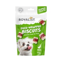 Ördek Eti Sarmallı Köpek Ödül Bisküvisi- 100 G.
