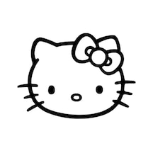 Hello Kitty Sticker 10 X 7 Cm