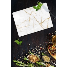 Dekoratif Cam Kesme Tahtası 30Cm X 40Cm Çoklusim Görünümlü