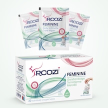Roozi Kadın İntim Genital Bölge Bakım Mendili 20'li