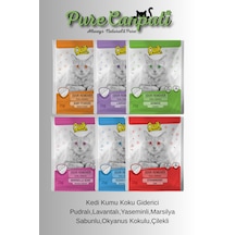 Quik Kedi Kumu Koku Giderici Toz 25 G Pudralı Lavantalı Yaseminli Marsilya Sabunlu Okyanus Çilek