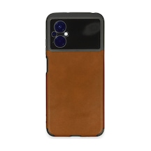 Poco M5 Kılıf Loop Deri Silikon - Kahverengi Bzsxx00 1