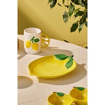 Karaca Lemon Pasta Tabağı 24 Cm Sarı