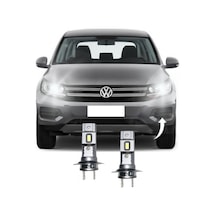 Vw Tıguan Led Uzun Far Ampulü Mini Led 2'li Set H7