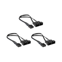 Cx-9070003-ww Hydro X Series Two-way Pwm Fan Splitter Cables Three Pack