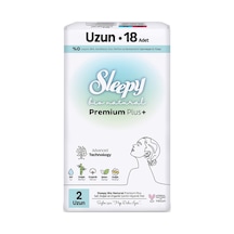 Sleepy Bio Süper Eco Uzun Hijyenik Ped 18'li - 6 Adet Tarı