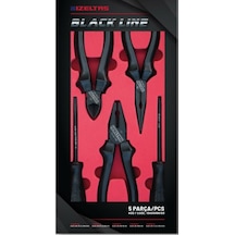 İzeltaş 1300 Black Line Pense Tornavida Set 5 Parça - 13000005133