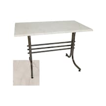 Japon Mutfak Masası 70x120 Cm Esb - Werzalit, Wermodin Ve Allzalit Tabla - Golden Marble Çok Renkli