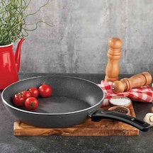 Eda Zetra Granit 24 Cm Tava Gri Zk-014