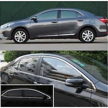 Çmk Toyota Corolla Uyumlu 2013-2016 Cam Çıtası Nikelaj