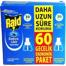Raid Elektro Likit Yedek Şişe 30 Gece 2'li