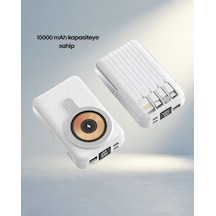 Kompakt Manyetik Kablosuz Powerbank 22.5w Hızlı Şarj - 4995