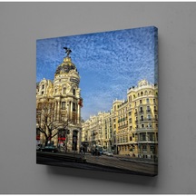 Madrid Meydanı Temalı Kanvas Tablo