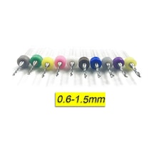 10 Parça 0.6 Mm - 1.5 Mm Tungsten Karbür Delme Pcb Matkap Ucu