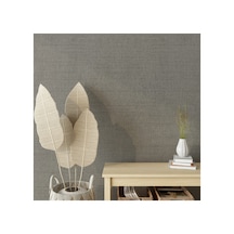 Modern Vinil Duvar Kağıdı 102-3 Wallert Olivia, Vizon, Kağıt Taban Taban + Vinil Kaplama - 16.5 M² Gri