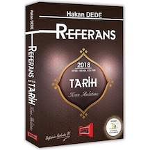 2018 KPSS Genel Kültür Referans Tarih Konu Anlatımlı / Hakan Dede