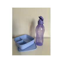 Tupperware 500 Ml Suluk Ve Bölmeli Beslenme. Mor