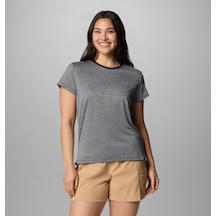 Columbia Al3349 Bluevista Hill Ss Crew Kadın T-shirt 2119301010 Siyah