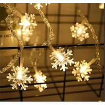 Askımo - Kar Tanesi Pilli Led Gün Işığı 5m 27075816
