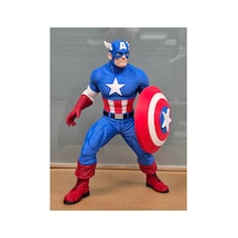 Captain America Figürü 20cm-3d Baskı-kolleksiyonluk Biblo