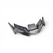 Honda Pcx 21-25 Uyumlu Far Altı Winglet Karbon Desen Siyah