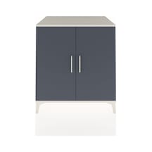 Kronos Şifonyer 2 Raflı 2 Kapaklı 88x59x96 Aytaşı-antrasit Aytaşı