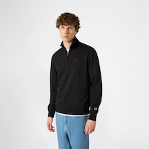 Champion Half Zip Erkek Siyah Sweatshirt 222044 Çok Renkli