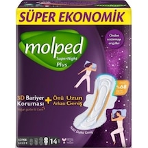 Molped Süpernight 3d Bariyerli Önü Uzun Arkası Geniş Süper Gece MOLPED.032