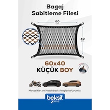 Drıve- Cupra Model Özel Renkli Tasarım Bagaj Sabitleme Filesi 40x60 Cm