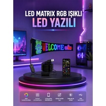 Rgb Led Panel Rkli Işık Efektli Dekoratif Aydınlatma Çok Renkli