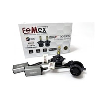 Femex Ford Fiesta 6 2002-2009 Kısa Uzun Far Led Gt Nano Pro