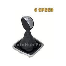 Dashanshop Renault Laguna Mk3 2007-2014 6 İleri Siyah Vites Topuzu Ergonomik Kolay Montaj