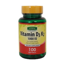 Vitapol Vitamin D3 Vitamin K2 100 Softgel Ocak 2025
