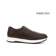 Gönderi(R) Erkek Kahve Antik Bağcıklı Hakiki Deri Comfort Sneaker Ddma80442139 Kahve