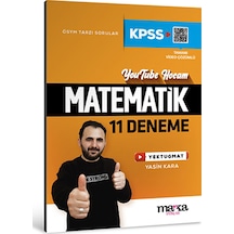 KPSS MatemaWk Youtube Hocam 11 Deneme- Marka Yayınları