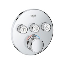 Grohe Grohtherm Smartcontrol Üç Valfli Akış Kontrollü. Ankastre T Krom