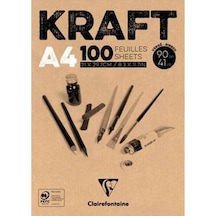 Clairefontaine Kraft Dk96545 A4 90 Gr 100 Yp.