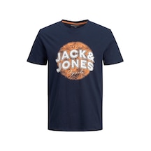 Jack & Jones Erkek Jorbloomer Baskılı T-shirt 12205787 001