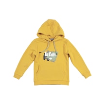 Lee Cooper Brush Erkek Çocuk Kapüşonlu Sweatshirt Hardal-20545-hardal Çok Renkli