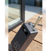 Powerbank 60000 Mah Dijital Göstergeli 4 Portlu Uucz60000powerbank2 Çok Renkli