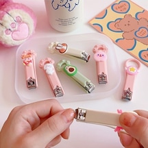 Mucit Home Figürlü Renkli Bebek Çocuk Tırnak Makası 1 Adet