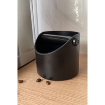 580 Ml Plastik Kahve Atık Çekmecesi Posa Tablası Knock Box Cin987 Siyah