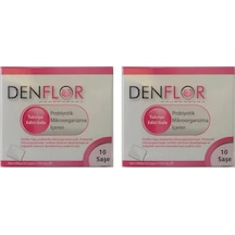 Denflor Probiyotik 10 Saşe 2 Adet