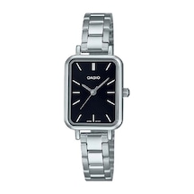 Casio Ltp-v009d-1eudf Quartz Çelik Gri Siyah Kadran 21 Mm Kadın Kol Saati